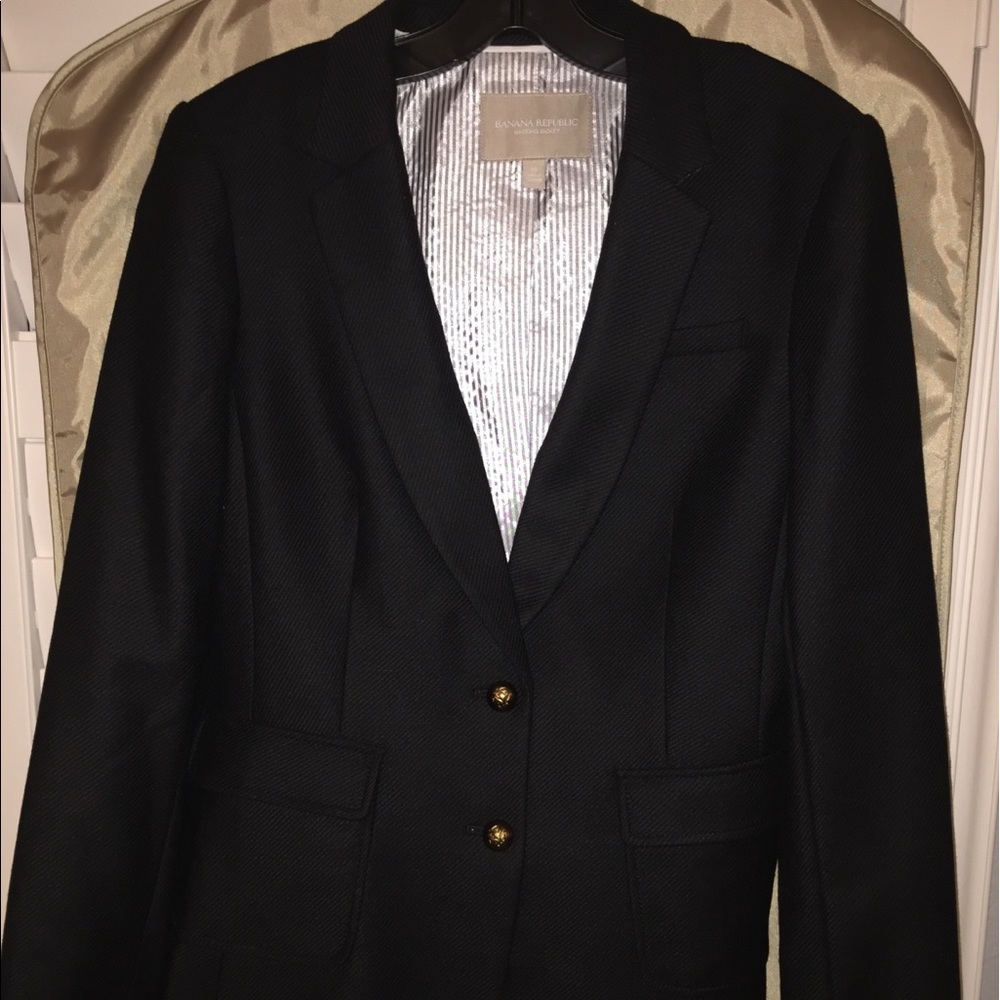 Women’s Banana Republic Black Blazer Size 10